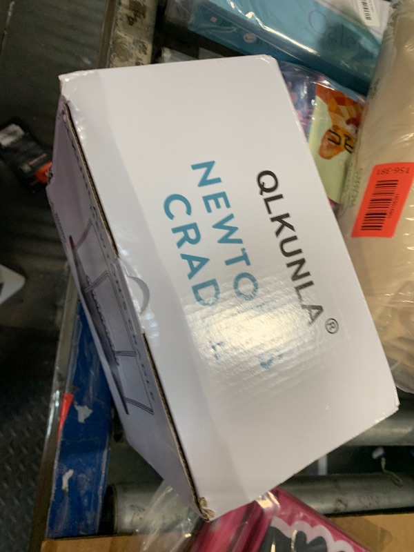 Photo 1 of **MAJOR DAMAGE**
QLKUNLA Newtons Cradle Balance Balls Science Physics Gadget Desktop Decoration Kinetic Motion Toy for Home and Office(7 Beads) (7 Beads)