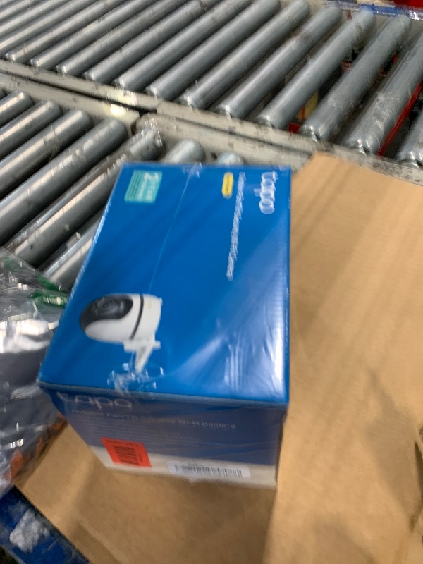 Photo 1 of ** FACTORY SEALED *** Tapo 3K 5MP Outdoor Pan/Tilt Security Wi-Fi Camera – 360° View, Free Person/Vehicle Detection, Starlight Color Night Vision, IP66, Sound and Light Alarm, Works w/Alexa and Google Home, VistaCam 360°
