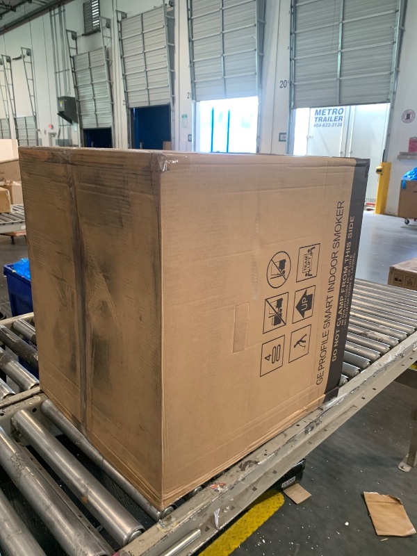 Photo 1 of ** FACTORY SEALED *** GE Profile™ Smart Indoor Pellet Smoker, with Active Smoke Filtration, 5 Smoke Control Settings, WiFi Connected, Electric, Countertop BBQ Appliance, Black