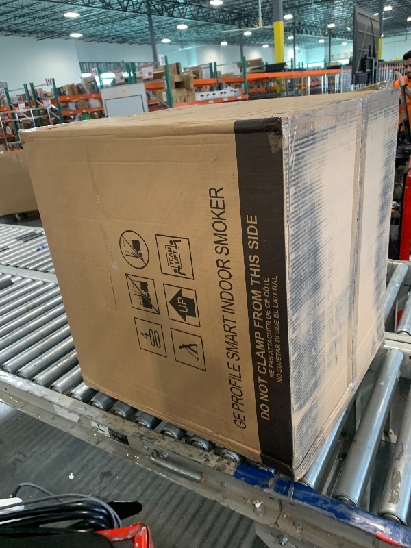 Photo 1 of ** FACTORY SEALED */*GE Profile™ Smart Indoor Pellet Smoker, with Active Smoke Filtration, 5 Smoke Control Settings, WiFi Connected, Electric, Countertop BBQ Appliance, Black