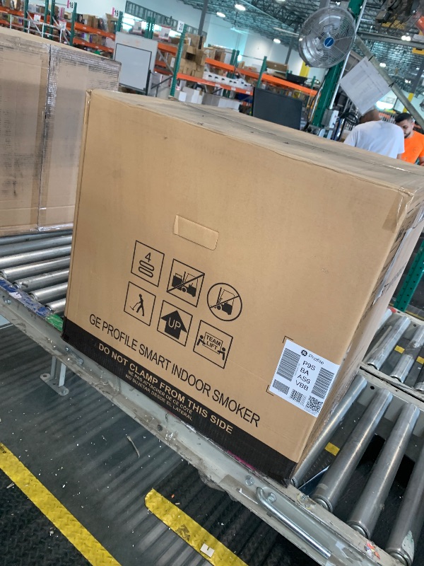 Photo 1 of ** FACTORY SEALED ** GE Profile™ Smart Indoor Pellet Smoker, with Active Smoke Filtration, 5 Smoke Control Settings, WiFi Connected, Electric, Countertop BBQ Appliance, Black