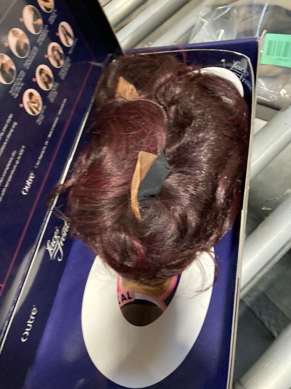 Photo 1 of ***USED*** Outre Lace Front Wig - Perfect Hair Line 13X4 - Swoop Series - Swoop 13 (DRST RED BLAZE)