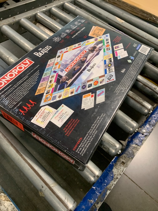 Photo 1 of **FACTORY SEALED** Monopoly: The Beatles, Play as Rocky Raccoon, Maxwell's Silver Hammer, I Am the Walrus & More, Officially Licensed Collectible Game Based on The Beatles Rock Band for 2-6 Players