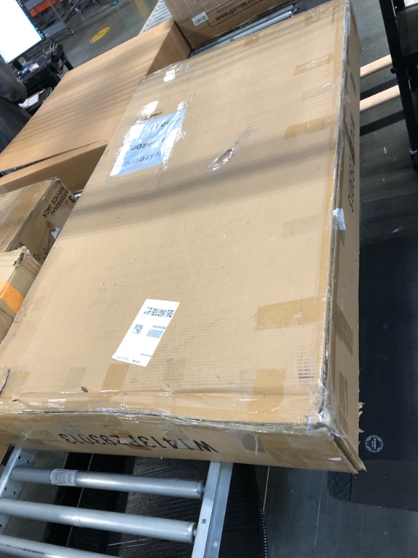 Photo 1 of (4/3/2026 ***FINAL SALE/NO RETURN, SOLD AS PARTS***)
KEIKI Full Size Upholstery Daybed with Erectable Trundle and Vertical Stripes, Full to King Design Extendable Linen Sofa Bed, Easy Assembly, No Box Spring Required, for Living Room and Bedroom, Beige