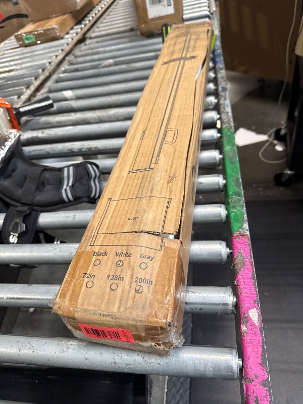 Photo 1 of **MISSING PARTS**
200 Inch Reinforced Retractable Baby Gates Extra Wide, Uamector Mesh Baby Gate or Dog Gate,Toddler Pet Retractable Gate Adjustable Length for Large Openings Stairs Doorways Hallway Indoor Outdoor