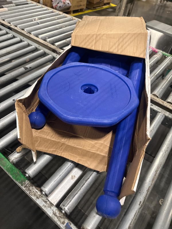 Photo 1 of ***MISSING NET***  Plastic Multi-Sport Volleyball Set, Includes 2 Bases, 1 Net, 1 Volleyball, Ideal for Pool Parties and Outdoor Games