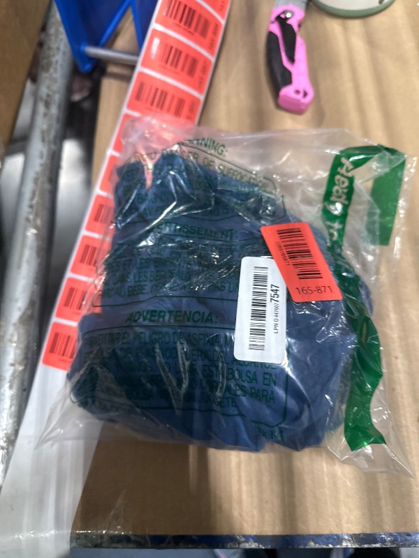 View 2 of ***MISSING TWO*** London Linens Pack of 4, Premium Extra Thick 100% Cotton Flannel Massage Tables Face Cradle Covers Cozies Fitted - Includes 4 pcs (Blue)