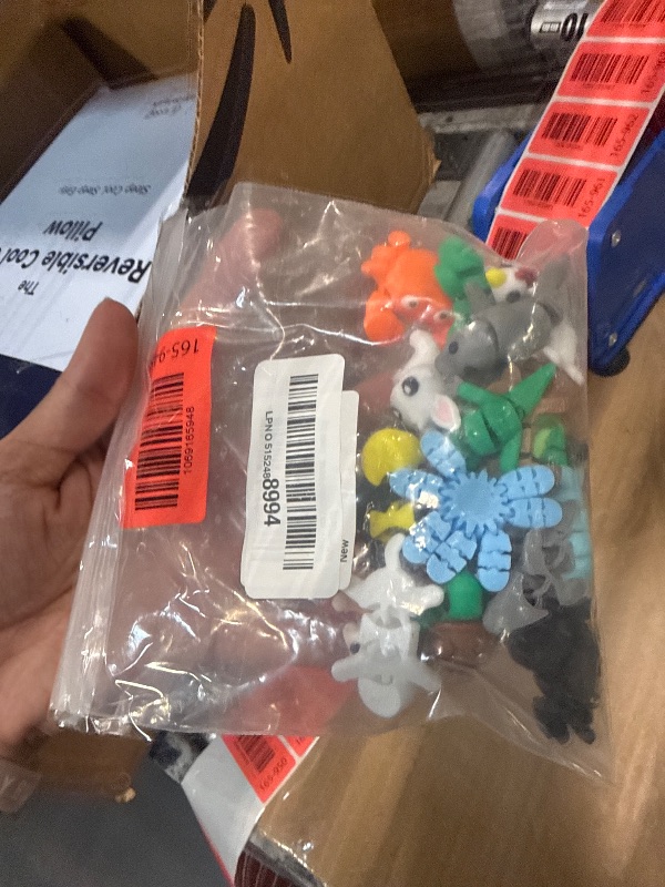 Photo 1 of ***Missing Parts*** 40 PCS 3D Printed Animal Figurines, Articulated Animal Figurines, Fidget Toys, Flexible Car Decor, Party Favor, Gifts for Girls and Boys, Office Desk Pets, Birthday Gifts, for Easter Basket Stuffers