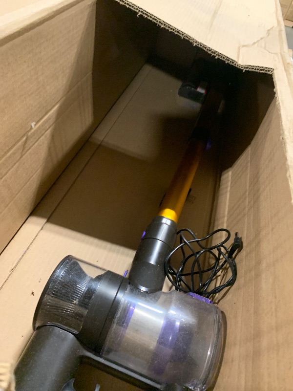 Photo 1 of ***FOR PARTS ONLY - NO RETURNS - SALE FINAL*** MBTTODF Cordless Vacuum Cleaner,Vacuum Cleaner for Home with Brushless Motor,Lightweight Stick Vacuum with Self-Standing and Touch Screen,Hardwood Floor Vacuum for Pet Hair,Carpets,Tile(Purple)