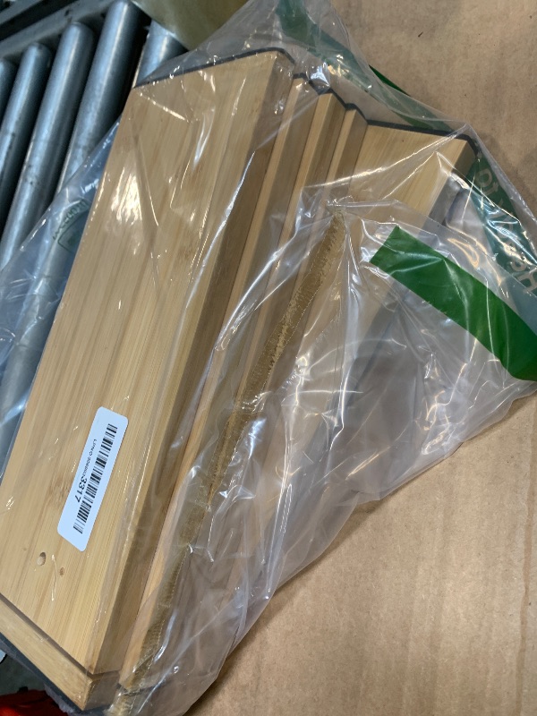 Photo 1 of ***ONLY FIVE***

Lzerking Dresser Drawer Organizers 4.65" High, Adjustable from 12-17.5" Bamboo Deep Drawer Dividers, Expandable Organization for Clothes, Dressers, Bedroom, Kitchen Storage