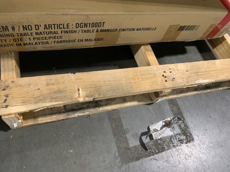 Photo 1 of ***SIMILAR***

Picket House Furnishings Simms Round Standard Height Dining Table in Walnut