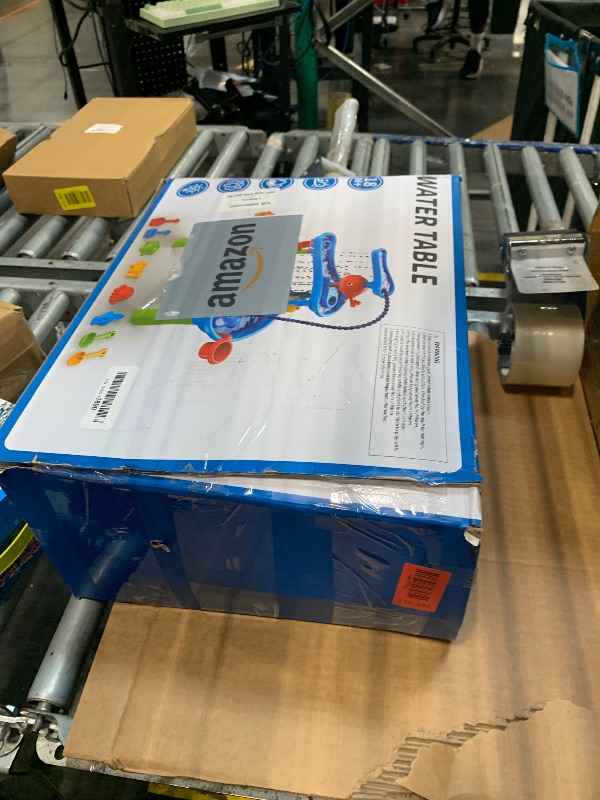 Photo 1 of ****MISSING ONE PIECE (TABLE'S LEG)***NIPLOOOW Auto Water Table for Toddlers 3-5,3-Tier Kids Sand Water Table, Water and Sand Activity Sensory Table Summer Beach Outside Toys Backyard for Kids Toddlers Age 3 4 5 6 7 8