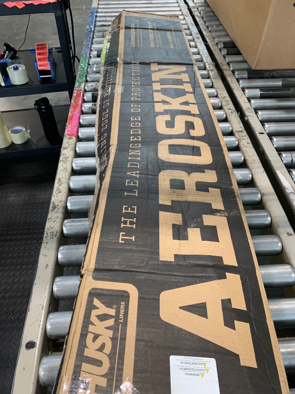Photo 1 of ***MAJOR DAMAGE*** Husky Liners Aeroskin Hood Protector | Fits 2015-2020 Ford F-150 (Excludes Raptor) | Low Profile Deflector/Bug Shield - 1 pc., Smoke | 2842096