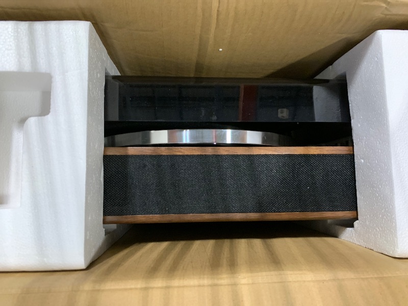 Photo 1 of **UNTESTED**
LP&No.1 High Fidelity All-in-One Record Player with Stereo Speakers, Turntables for Vinyl Records with USB Recording & Playback, Bluetooth Input and Output,Pitch Control, Auto Off