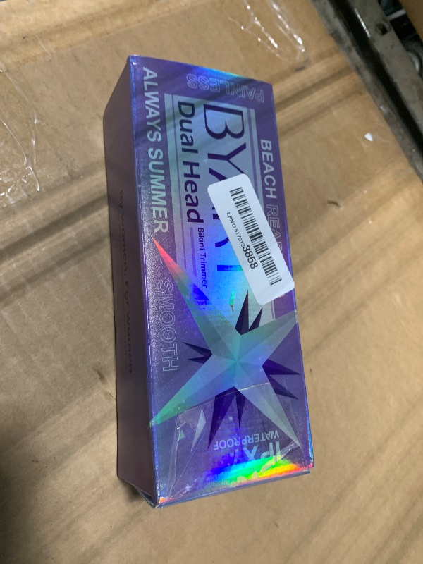 Photo 1 of * SOLD AS IS NO REFUND/RETURN** SEE COMMENTS!
BYART Bikini Trimmer for Women Dual Head – IPX7 Waterproof & Painless Electric Razors for Pubic Hair, Face, Legs, Underarms – Portable Cordless Shaver with Fast Charging, Self Care Gifts for Women