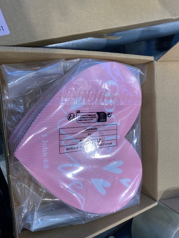 Photo 1 of 12 Pcs Christian Valentine's Day Decorations Tree Picks, Religious Valentines Decorations, Bible Verse Heart Tree Ornaments for Valentines Home Office Wedding Table Yard Indoor Outdoor Decor Gift