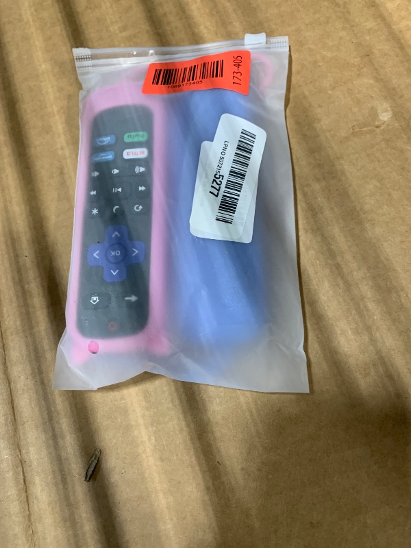 Photo 1 of (2+2 Packs) Replacement Remote for Roku TV with Soft Protective Silicone Cover(Glow in The Dark), Universal Remote for TCL Roku/Hisense Roku/Onn Roku/Sharp Roku/Element Roku/Philips Roku Smart TV
