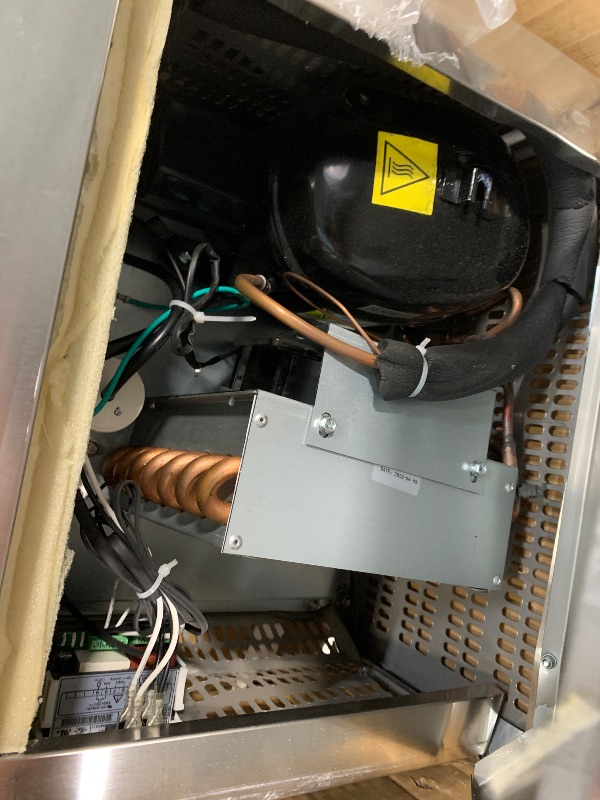 Photo 1 of **MAJOR DAMAGE**
Arctic Air ACP48 47.25-Inch Countertop Refrigerated Sandwich/Salad Prep Table, Stainless Steel, 115v