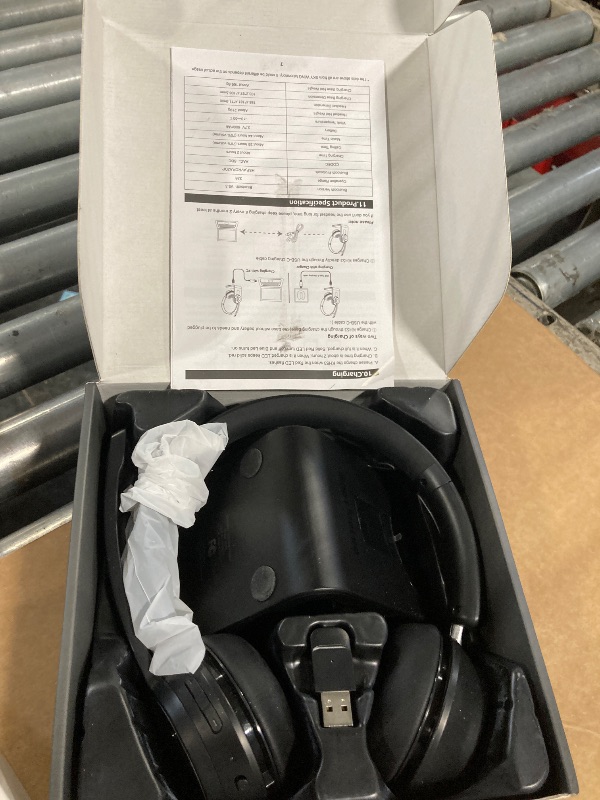 Photo 1 of (Upgraded Version) Wireless Headset, Bluetooth Headset with Noise Cancelling Microphone, Best Headphones with Mic Mute & USB Dongle for PC/Computer/Laptop/Cell Phones/Remote Work/Call Center