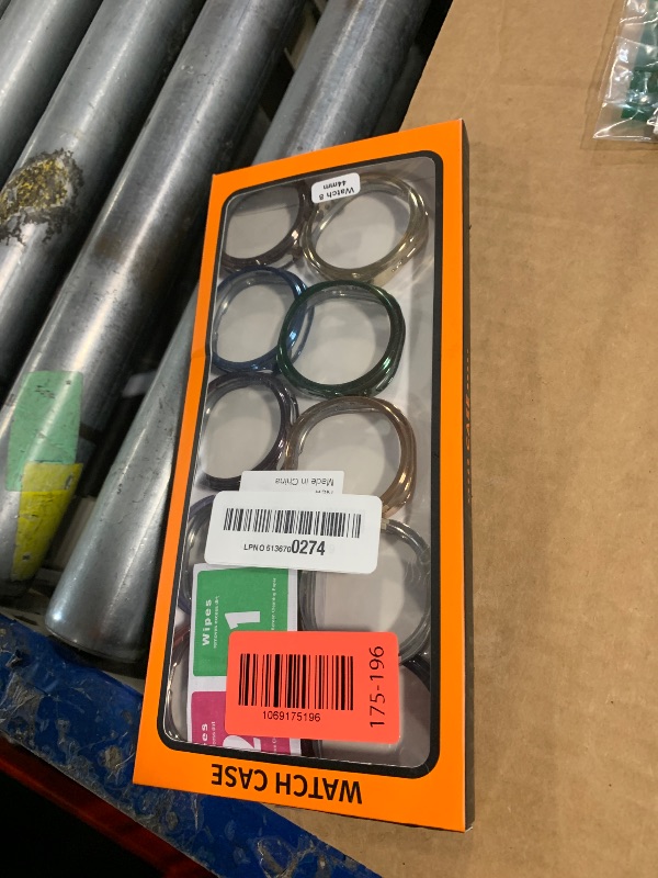 Photo 1 of [10 Pack] RICHONE Compatible with Samsung Galaxy Watch 8 44mm Screen Protector Case, Soft TPU Protective Face Covers Flexible Bumper Accessories for Galaxy 8 Watch 44MM for Women Men