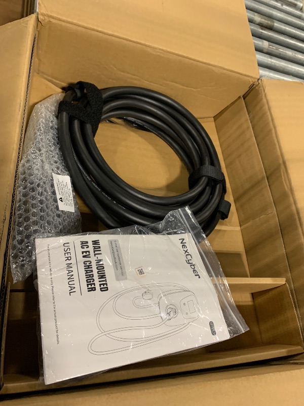 Photo 1 of [ETL/Energy Star Certified] NexCyber Level 2 Electric Vehicle (EV) Charger, 48 amp/11.5kW EVSE w/ J1772 Connector, 240V NEMA 14-50p Plug Electric Car Charger, APP Start/Plug and Play for Home Level 2