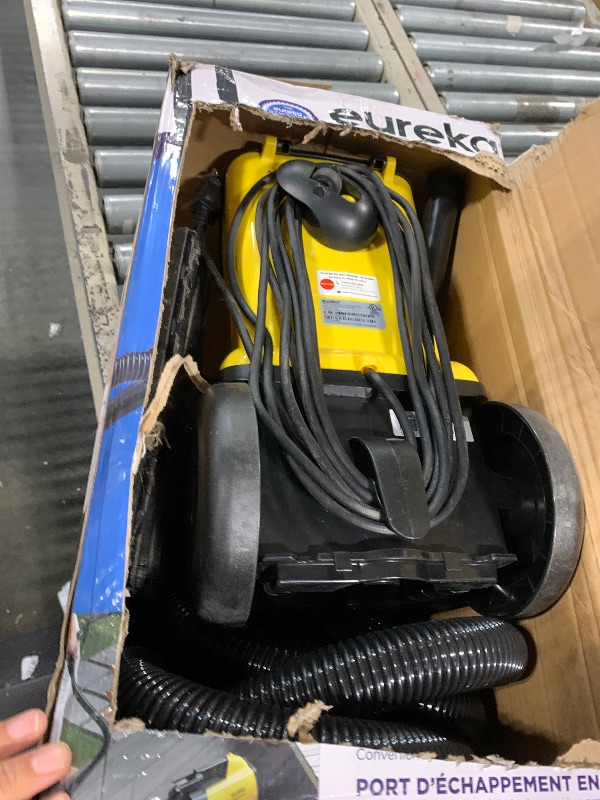 Photo 1 of ***DOES NOT WORK*** Eureka 3670M Canister Cleaner, Lightweight Powerful Vacuum for Carpets and Hard floors, w/ 5bags,Yellow