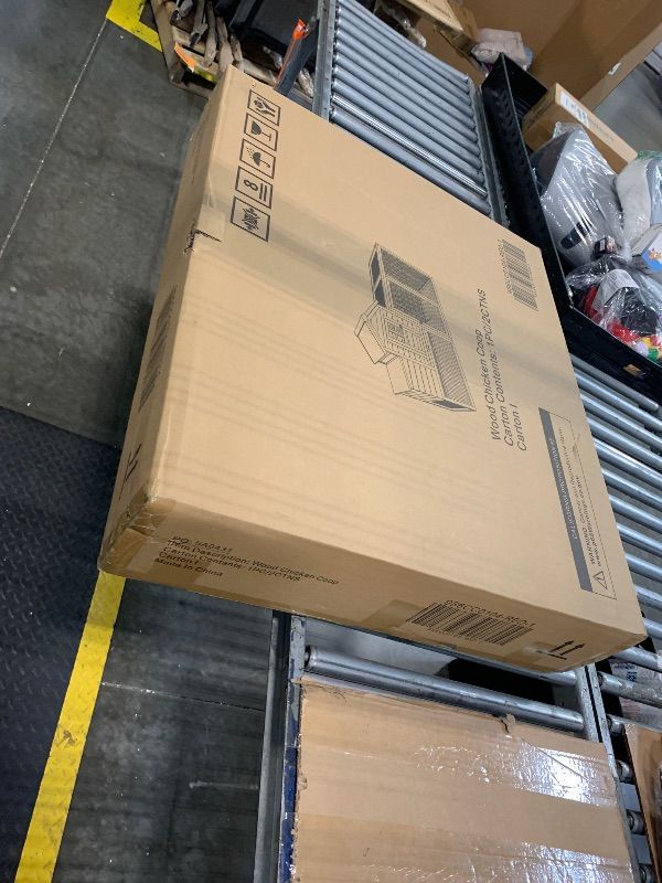 Photo 1 of ***Only Box 2 Of 2*** ***Factory Sealed*** ***Partial Set*** Outdoor Elevated Wooden Chicken Coop