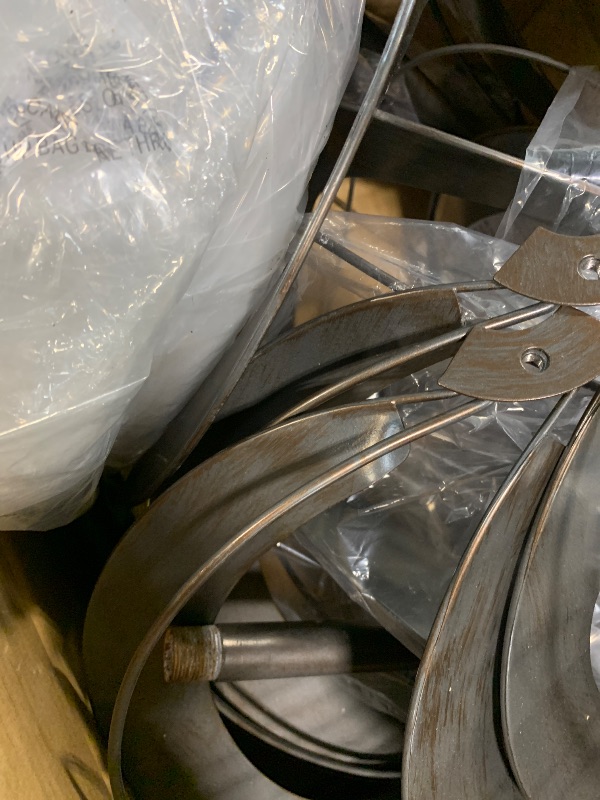 Photo 1 of ***Rusty***Winwindspinner Wind Spinners Outdoor Metal - Large Kinetic Wind Spinner for Yard Garden, Windmills Lawn Ornament Décor for Lawn Patio (Height 84")