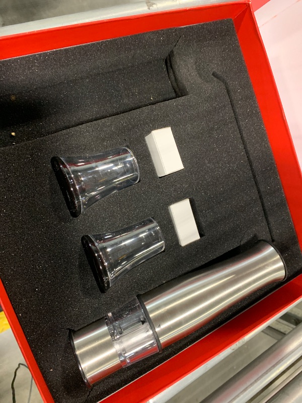 Photo 1 of ***Missing One****Peugeot - Elis Sense u'Select Electric Salt and Pepper Mill Set - Adjustable Grinders, Battery Powered - Blue LED Light, Stainless Steel, 8-inches