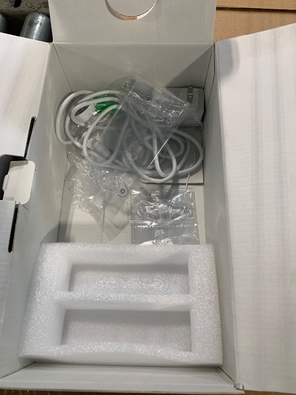 Photo 1 of **Incomplete product—it is missing the two fragrances.*Smart Waterless Essential Oil Diffuser (400 mL Capacity) Hotel Scent Starter Kit with 200mL Fragrance Oil, Up to 2000 sq ft App Control Scent Air Machine with 12V1A Power Adapter, ANW Kit White