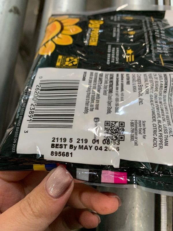 Photo 1 of ***BEST BY MAY 04 2026***David Jumbo Sunflower Seeds Ranch & Cracked Pepper