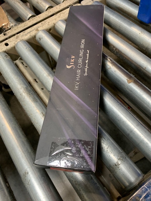 Photo 1 of 1 1/4 Inch Extra Long Barrel Curling Iron, Ceramic Tourmaline Curling Wand Professional Dual Voltage