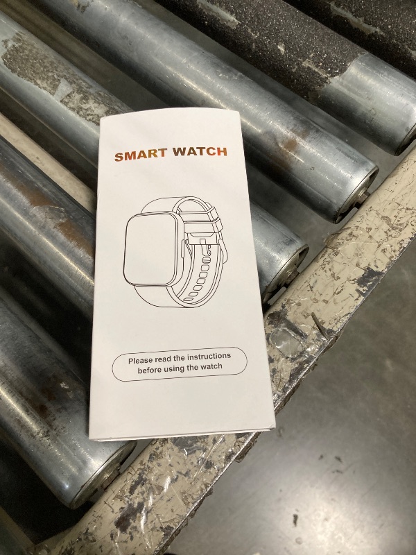 Photo 1 of ***MISSING CHARGER*** Smart Watch for Men Women, 1.85" HD Smart Watch with Bluetooth Calls, 120+ Sport Modes Fitness Watch, Fitness Tracker 24/7 Heart Rate/Sleep Monitor, IP68 Waterproof, iOS Android Compatible (Purple)