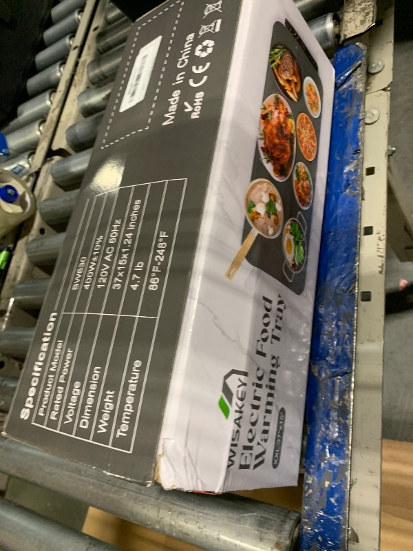 Photo 1 of ?????? Warming Mat for Food XXL 37”x15” Food Warming Mat 10s Fast Heating Pad with APP Control Electric Warming Tray for Parties Buffet 99h Timer Portable Countertop Food Warmer Christmas Gift