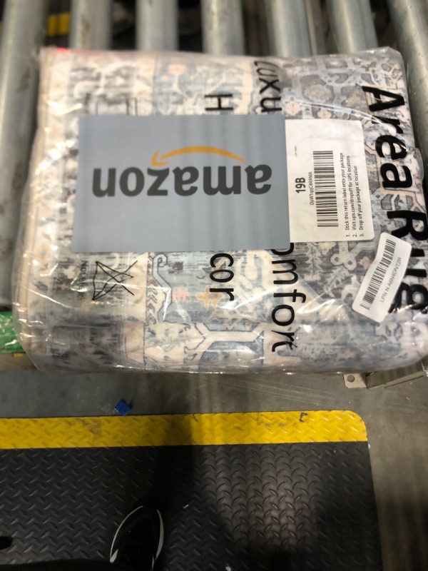 Photo 1 of **SIMILAR ITEM** KIMODE Anti Fatigue Kitchen Mats for Floor, Boho Floral Kitchen Rugs 17"x29.5"+17" x47”, Cushioned Mats for Kitchen Floor, Non Slip Kitchen Floor Mats, Sink, Laundry, Office, Desk Blue Multi