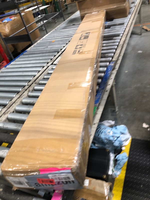 Photo 1 of **partial set**
FREDBECK 34in x 84in Sliding Barn Door with 6FT Barn Door Hardware Kit Included Wood K Shape Solid Spruce Panel Need to Assembly