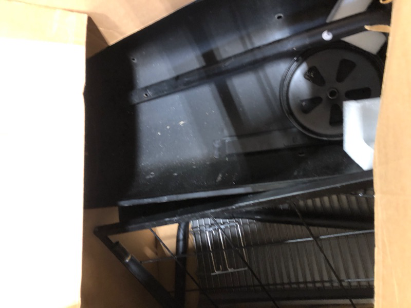 Photo 1 of **partial set**
Nexgrill Premium 29" Charcoal Grill with Side Shelf, 552 SQ In Cooking Space, Adjustable Charcoal Tray, Chimney Air Vent, Warming Rack, Barrel Smoker Grill for Camping, Picnics, and More - 810-0029C