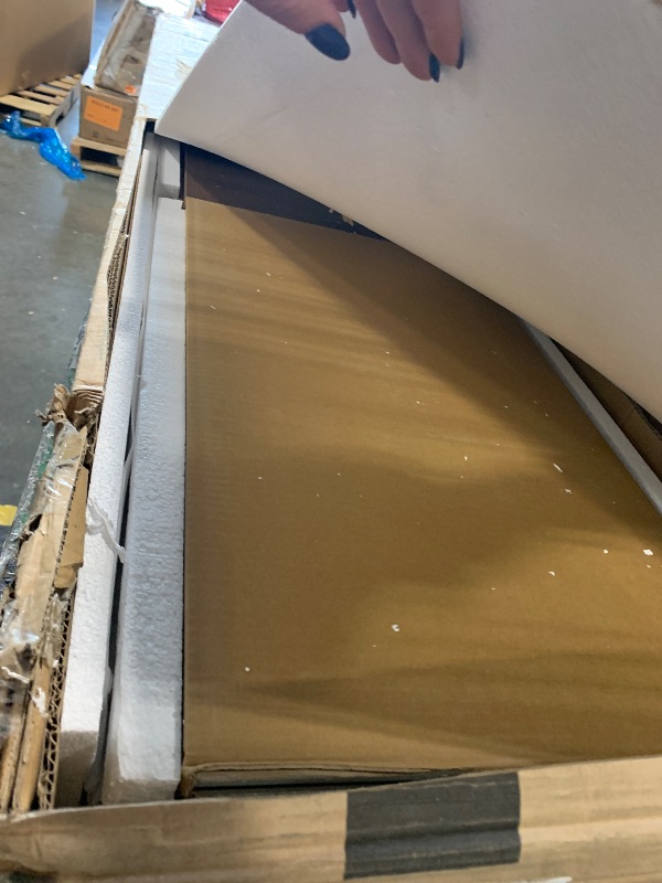 Photo 1 of *USED*
GarveeTech 63'' TV Stand, Entertainment Center with Power Outlets and Adjustable Shelf, TV Console for Living Room, Modern Media Console, Walnut