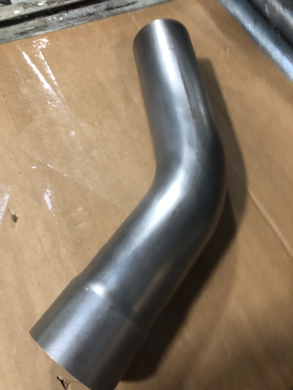 Photo 1 of *MINOR DAMAGE - USED*
A-KARCK Exhaust 45 Degree Tube 3" OD, Mild Steel Exhaust Pipe Mandrel Bend, Custom Your Own Exhaust System