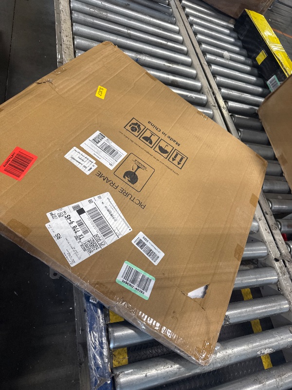 Photo 1 of **see phots for correct poster**THREELOVE 24x24 Frame White, Display Picture 20x20 with mat or 24x24 Without mat, Photo Poster Picture Frame Wall Mounting Home Decor, 1-PCS