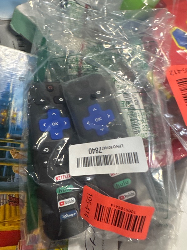 Photo 1 of (Pack of 2) Replacement Remote Control Only for Roku TV, Compatible for TCL Roku/Hisense Roku/Onn Roku/Sharp Roku/Element Roku/Westinghouse Roku/Philips Roku Smart TVs (Not for Roku Stick and Box)