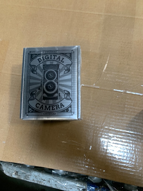 Photo 1 of ***FACTORY SEAL***CHUZHAO Mini Retro Digital Camera - Vintage TLR Style Point and Shoot Auto Focus Vlogging Camera, Compact & Portable, 16GB Card Included, Ideal for Beginners, Teens, and Adults