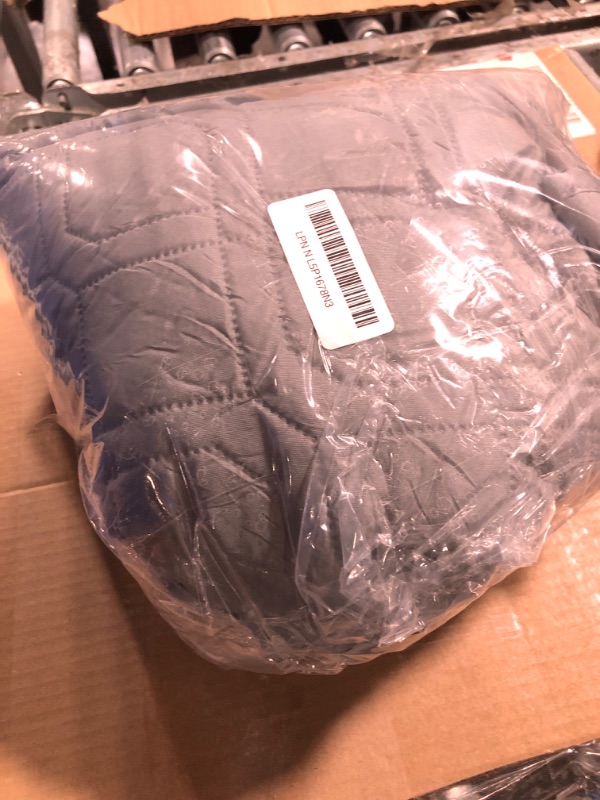 Photo 1 of ** SIMILAR IMAGE UNKNOWN SIZE OR MODEL***hyha Waterproof Dog Bed Blanket, Soft Pet Blankets, Waterproof Couch Cover for Dogs, Reversible Sofa Covers Washable for Furniture (30x70 Inch, Grey/Dark Grey)