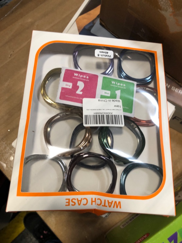 Photo 1 of [12 Pack] Watch Screen Protector for Galaxy Watch8 40mm, Soft TPU Watch Case Protective Cover for Samsung Galaxy Watch8 40MM(SM-L320)