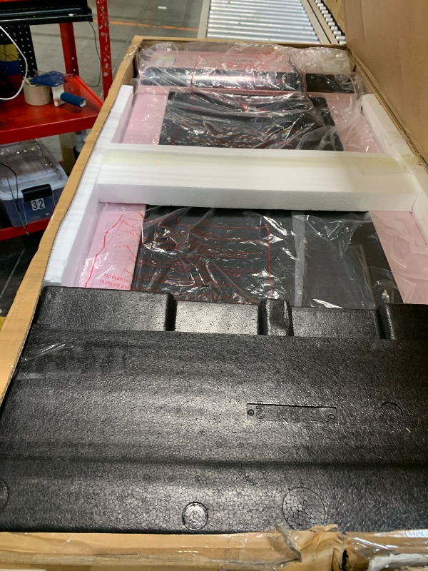 Photo 1 of ****FINAL SALE. NO RETURN. VIEW NOTES**** UMAY Walking Pad with Incline, Led Light Under Desk Treadmill for Home Office, 2.5 HP Quiet Portable Walking Treadmills with Remote Control, APP, LED Display