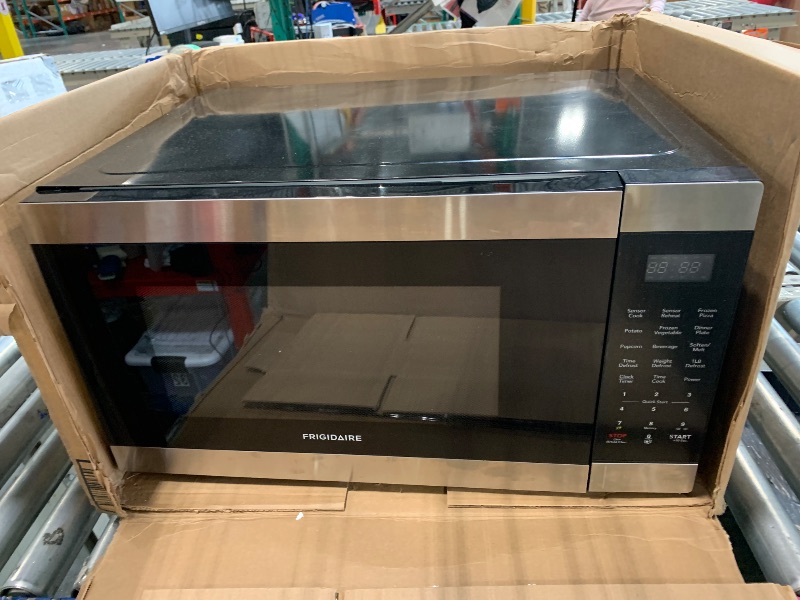 Photo 1 of ***FINAL SALE/NO RETURN, VIEW NOTES***FRIGIDAIRE 2.2 Cu. Ft. Stainless Steel Microwave Oven, Multi Function, Programmable, 1,200 Watts