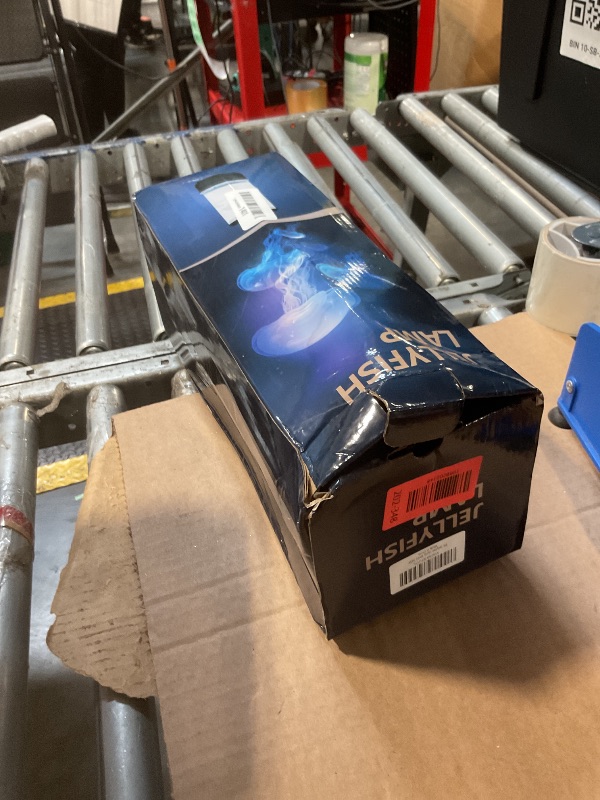 Photo 1 of *MISSING PARTS - See Clerk Notes*
Jellyfish Lamp, 18LED 7-Color Changing Light with 5 Levels Brightness Jellyfish Aquarium fish lamp Home decor, children's birthday gift, men's and women's holiday gift, relaxing mood atmosphere