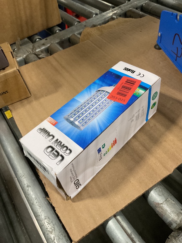 Photo 1 of ** SOLD AS IS NO RETURN/REFUNDS**
AuzerLighting 60W LED Corn Light Bulb, Large Mogul E39 Base, 6000-Lumen, 6500K Daylight Cool White,LED Bulb for Factory Warehouse Barn Garage Shopping Mall Supermarket Large Area AC85V-265V