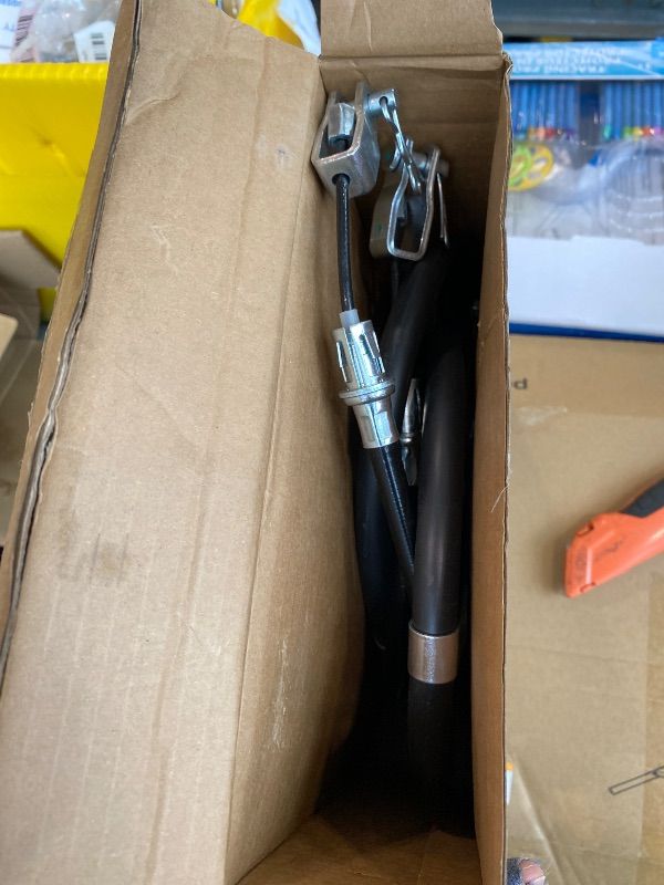 Photo 1 of ***SIMILAR ITEM*** 10L0L Golf Cart Brake Cable Set for Club Car Precedent 2004-up and Tempo 2018-up, Driver and Passenger Side, Replace OEM 102557501 102557502 103528701 103528702