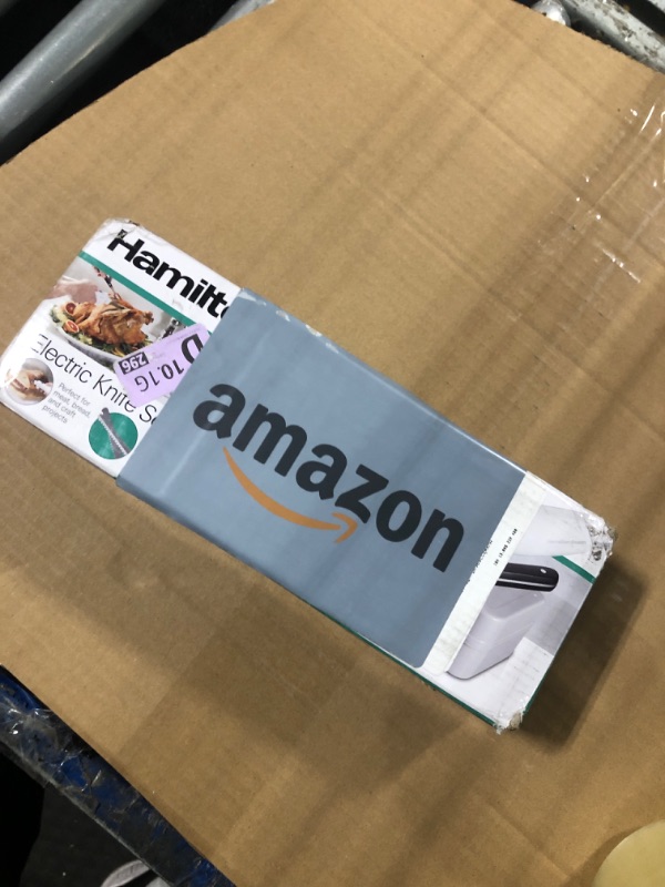 Photo 1 of **STORAGE CASE ONLY**
Hamilton Beach Electric Knife Set with Reciprocating Serrated Blades, Storage Case, Fork - For Carving Meats, Bread, Foam, More